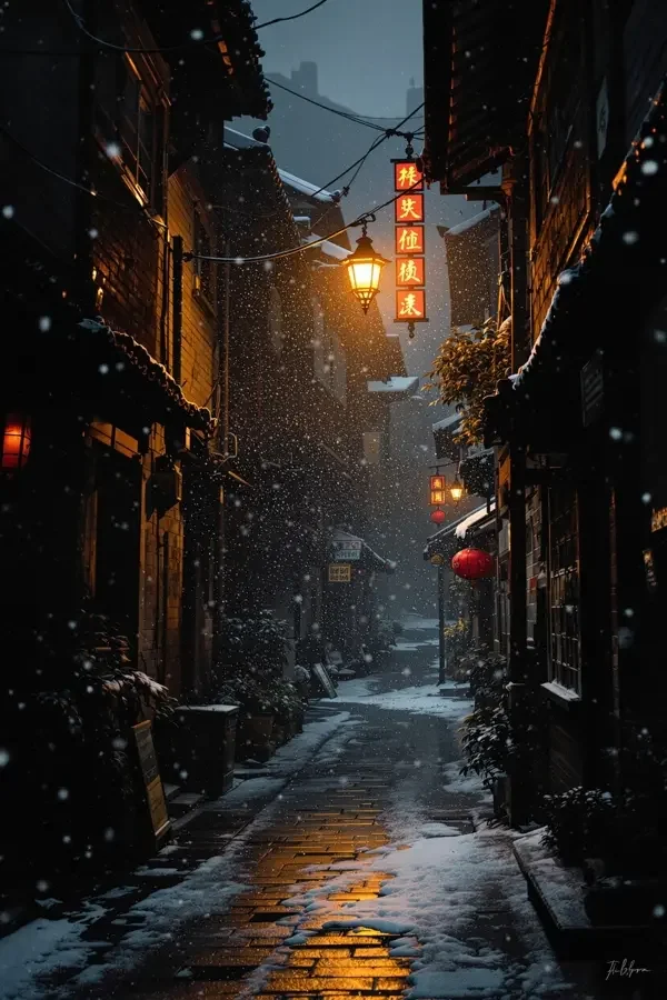 旧巷暖灯 海报